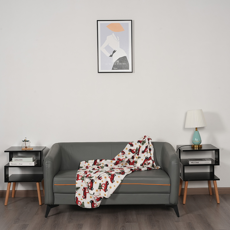 Țesătură fleece imprimată pe două fețe